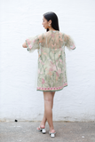 Airi Outer - Sage Color. (Mini Dress)